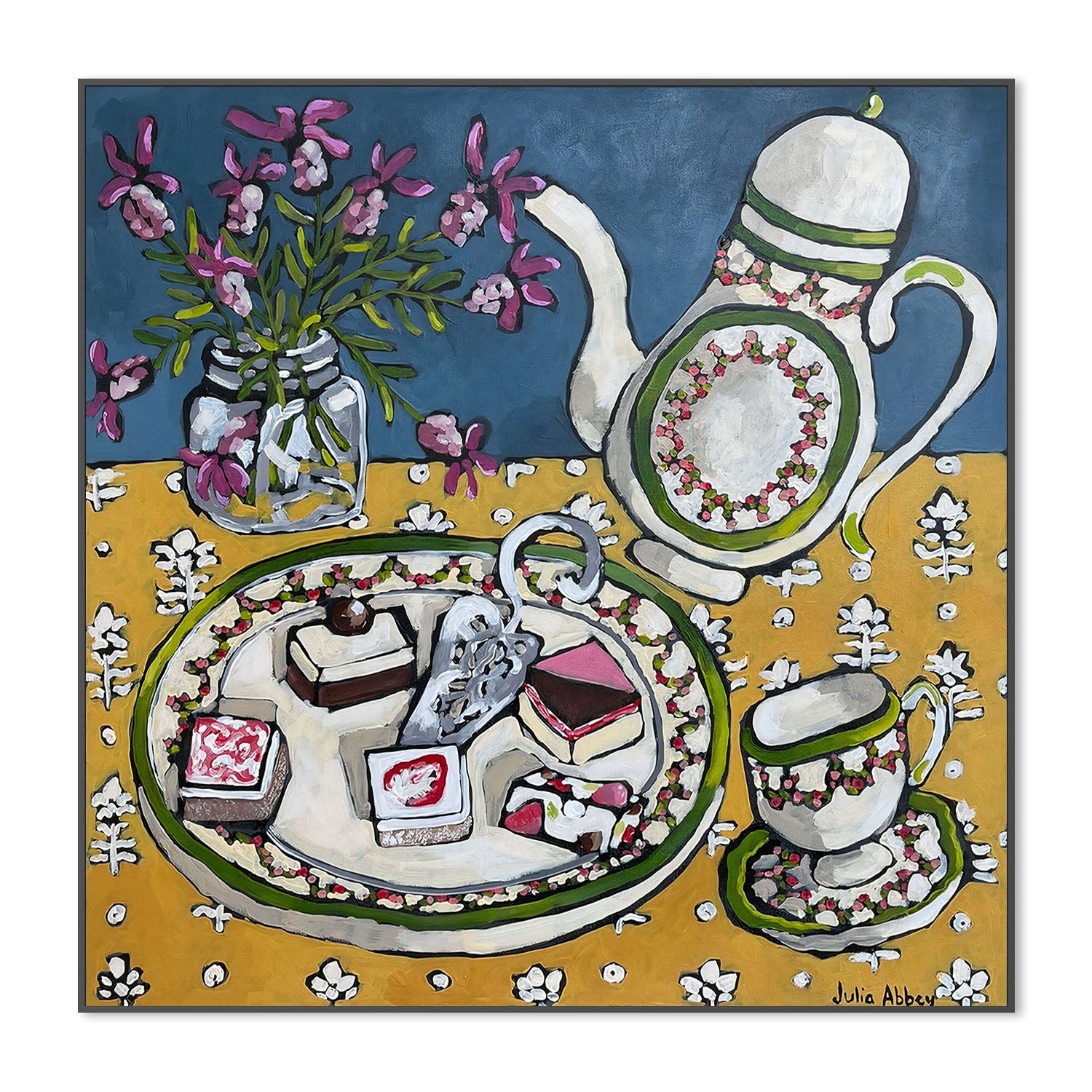 wall-art-print-canvas-poster-framed-Five Little Slices , By Julia Abbey-3