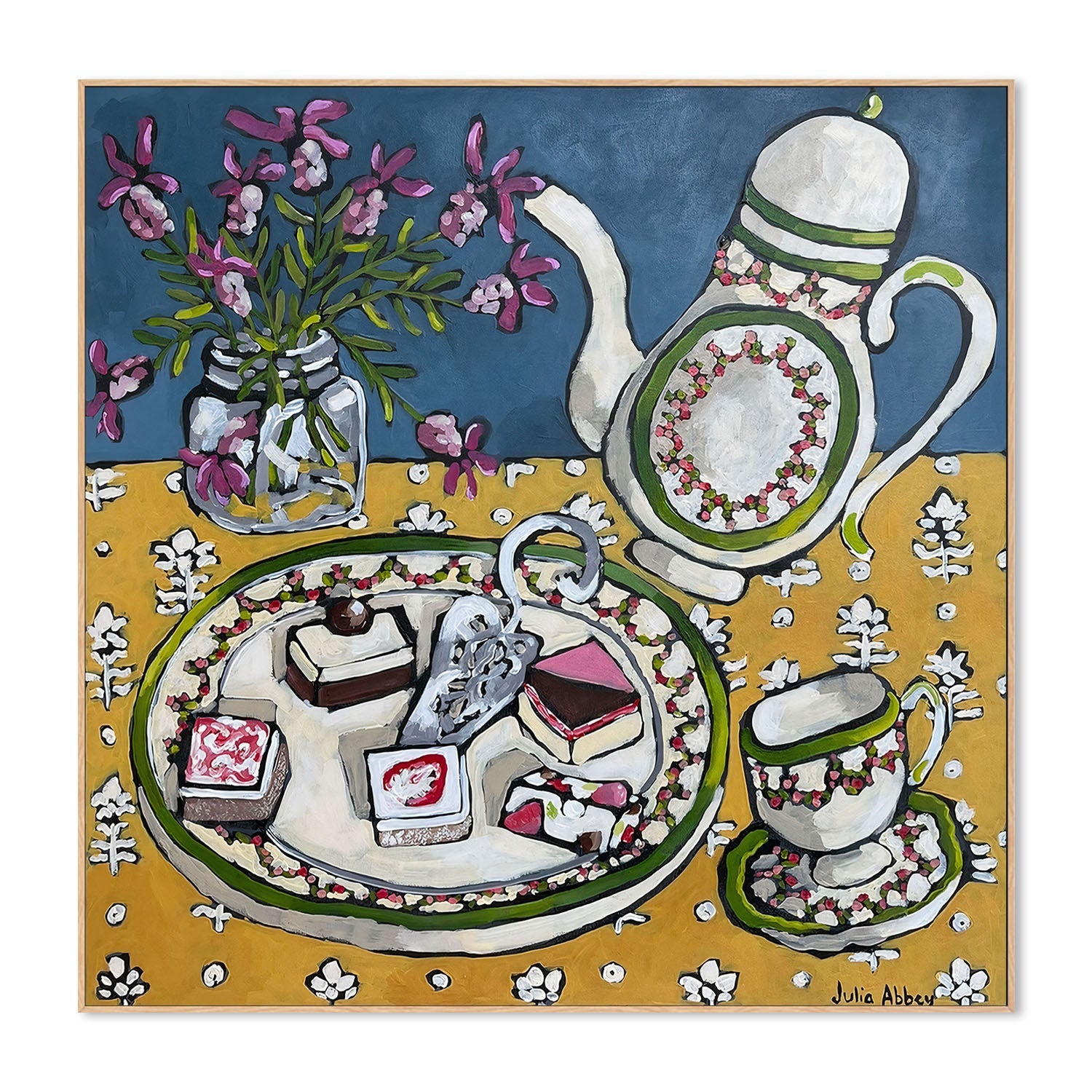 wall-art-print-canvas-poster-framed-Five Little Slices , By Julia Abbey-4