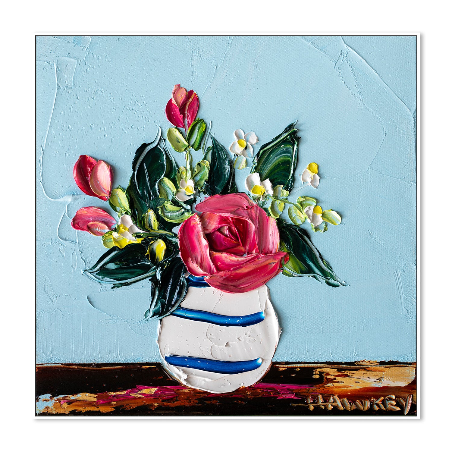 wall-art-print-canvas-poster-framed-Floral Celebration-5