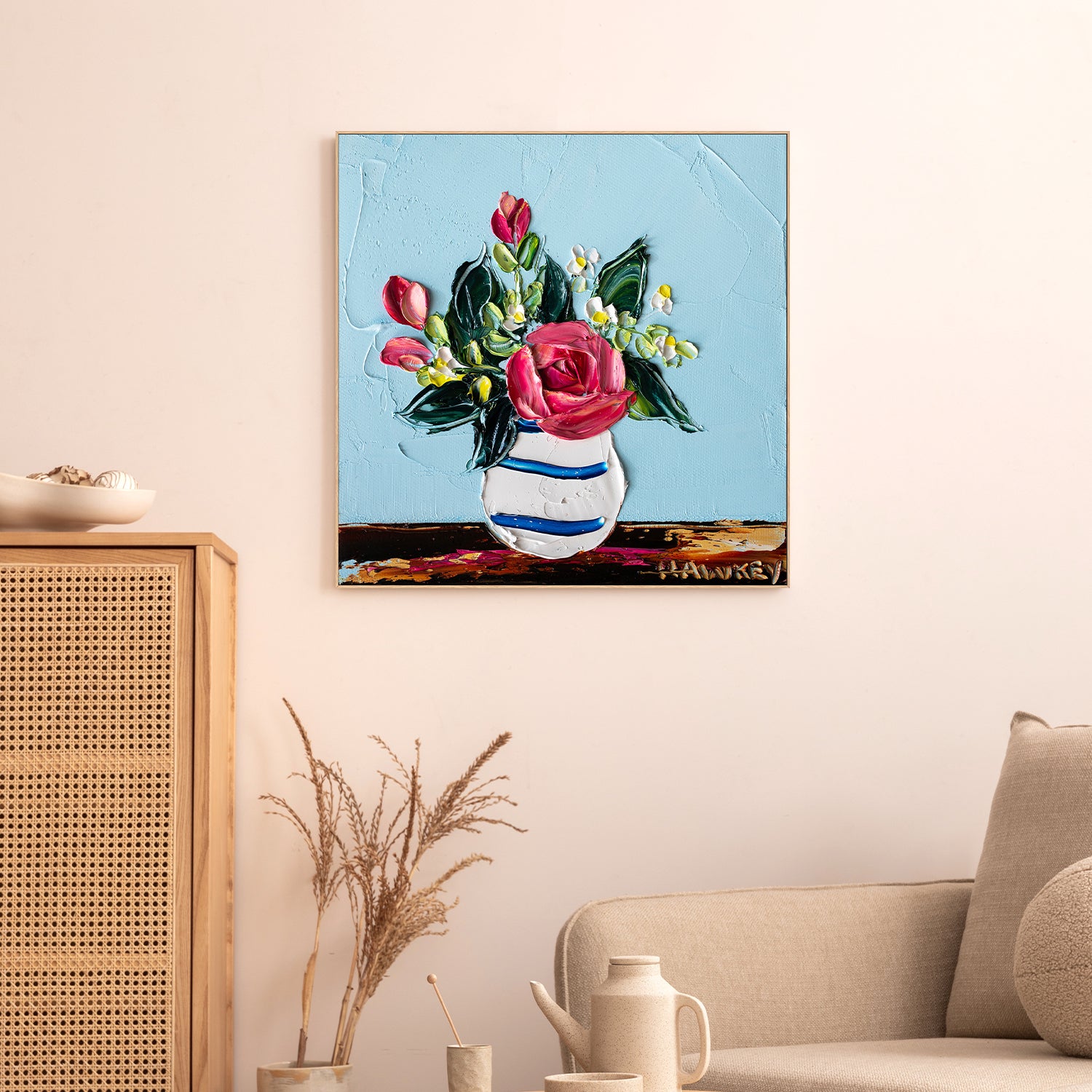 wall-art-print-canvas-poster-framed-Floral Celebration-9