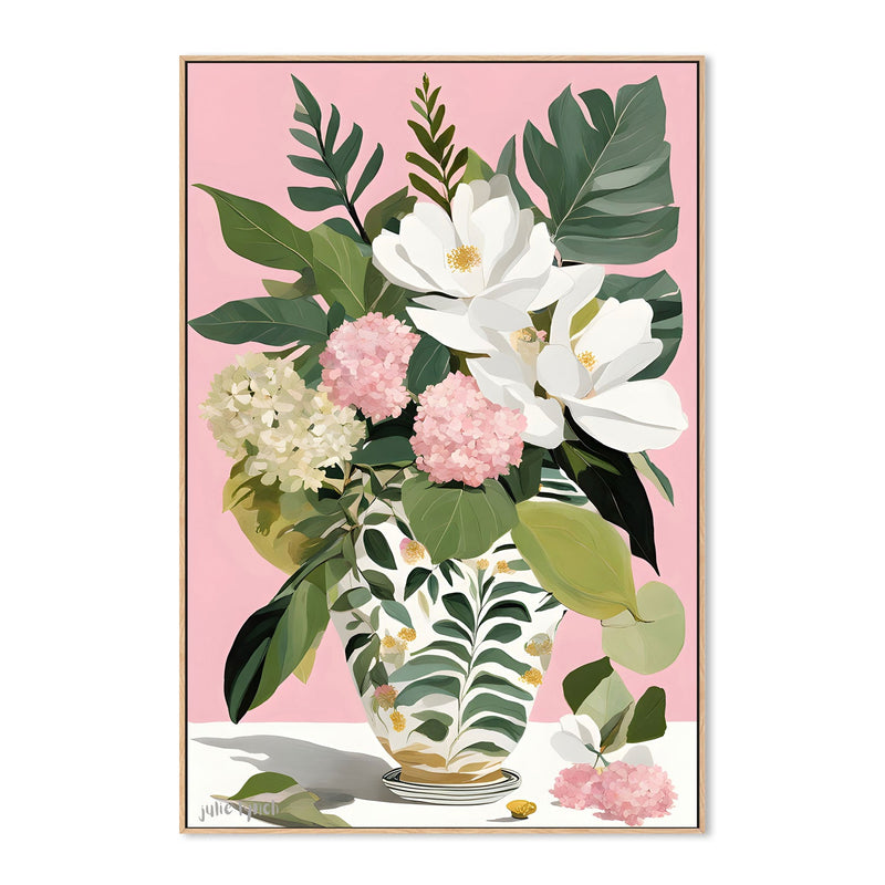 wall-art-print-canvas-poster-framed-Floral Fusion , By Julie Lynch-4