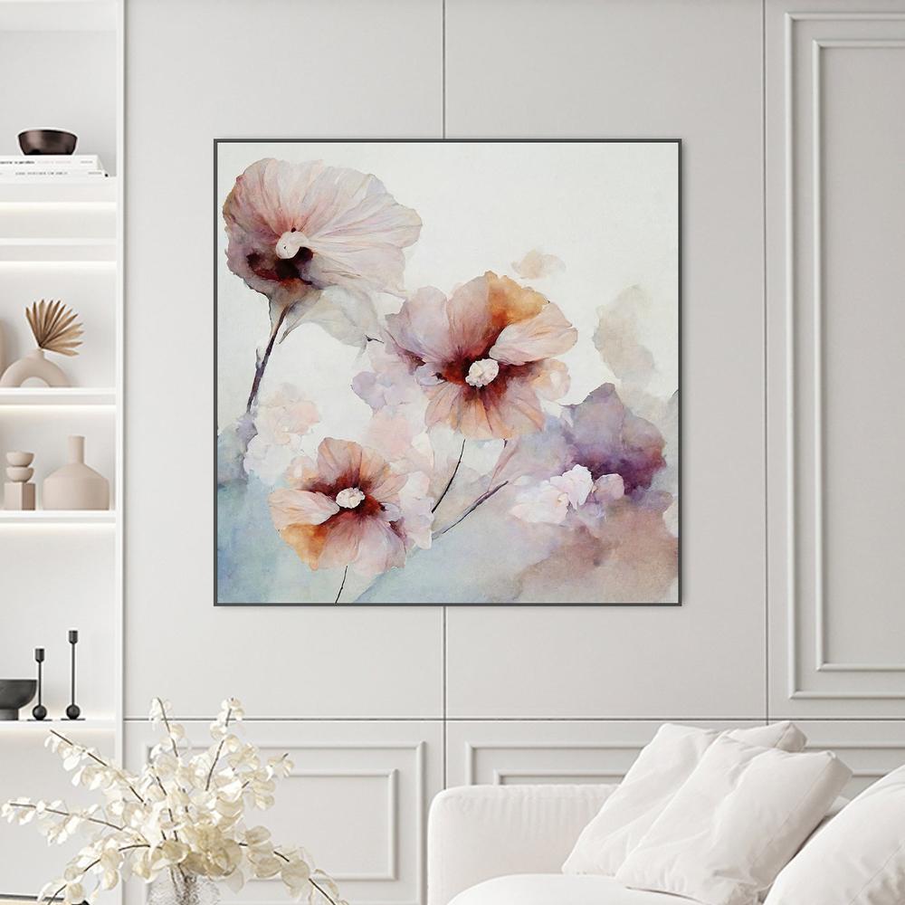 wall-art-print-canvas-poster-framed-Floral Harmony , By Leah Mclean-2