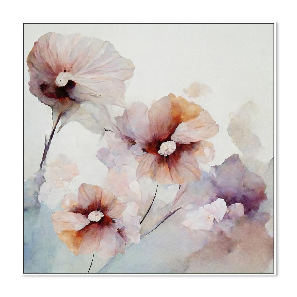 wall-art-print-canvas-poster-framed-Floral Harmony , By Leah Mclean-5