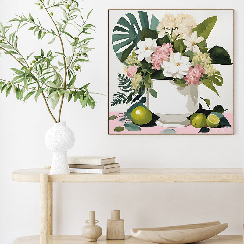 wall-art-print-canvas-poster-framed-Floral Revelrie , By Julie Lynch-2