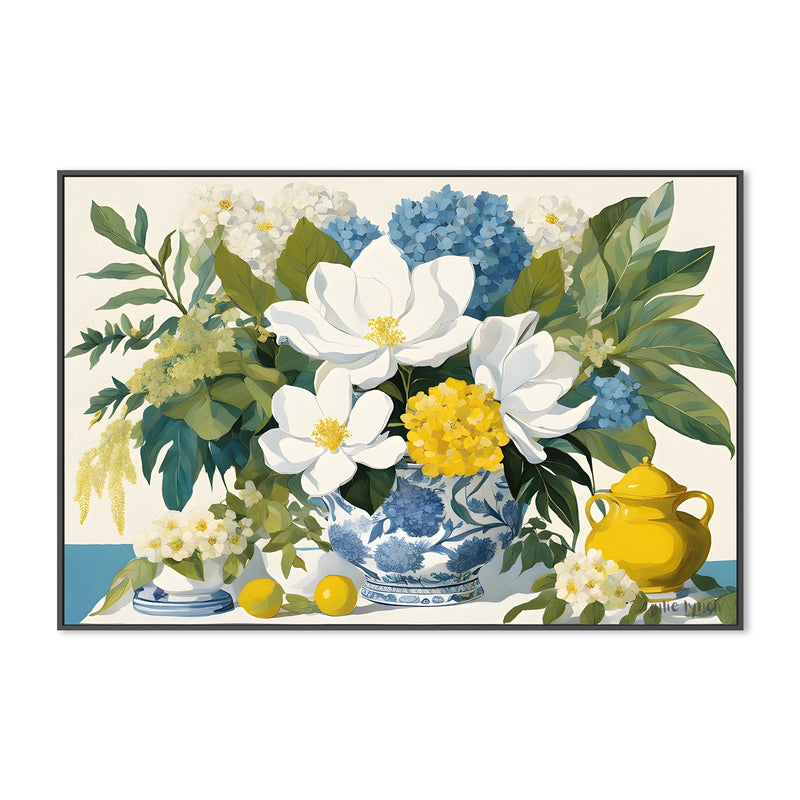 wall-art-print-canvas-poster-framed-Floral Tapestry , By Julie Lynch-3