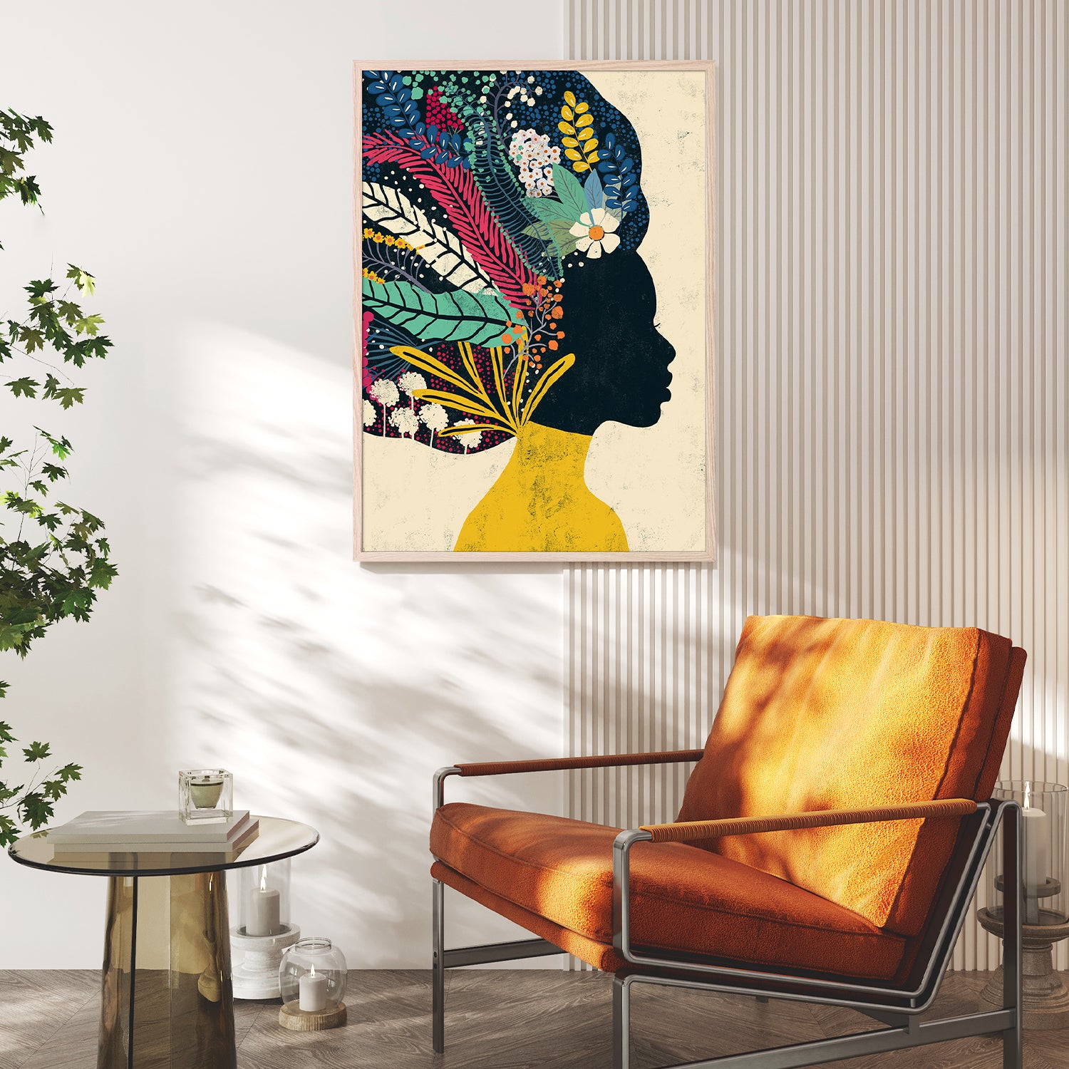 wall-art-print-canvas-poster-framed-Floral Thoughts-9