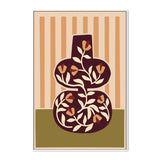 wall-art-print-canvas-poster-framed-Floral Vine Vase, By Margaux Fugier-GIOIA-WALL-ART