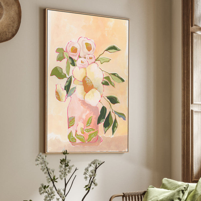 wall-art-print-canvas-poster-framed-Flourish Vase , By Lucrecia Caporale-2
