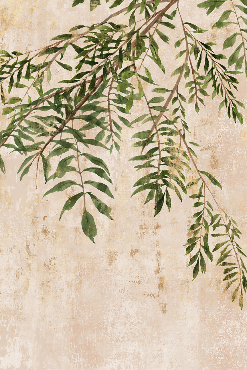 wall-art-print-canvas-poster-framed-Flourishing Leaves, Style A , By Isabelle Z-1