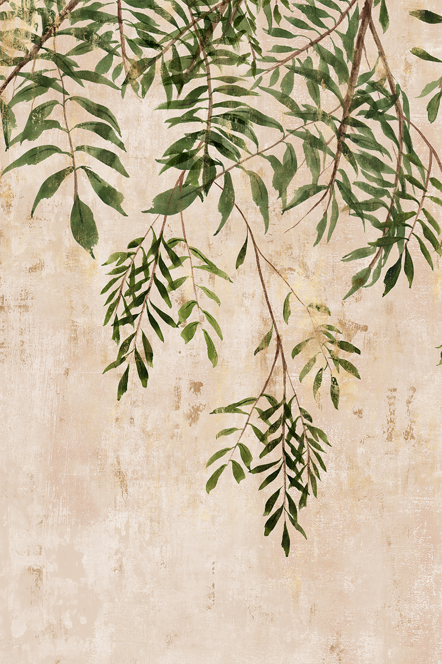 wall-art-print-canvas-poster-framed-Flourishing Leaves, Style B , By Isabelle Z-1