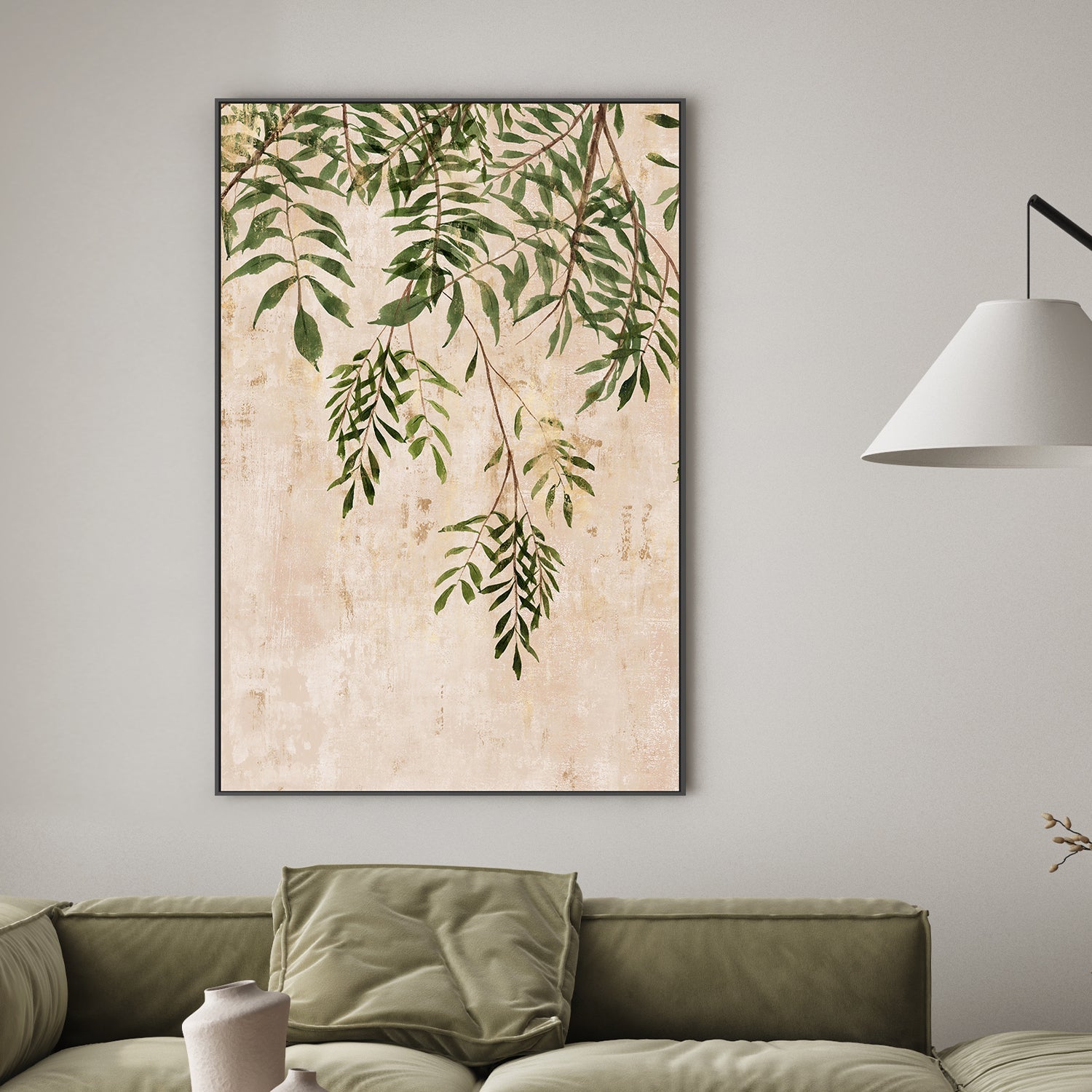 wall-art-print-canvas-poster-framed-Flourishing Leaves, Style B , By Isabelle Z-2