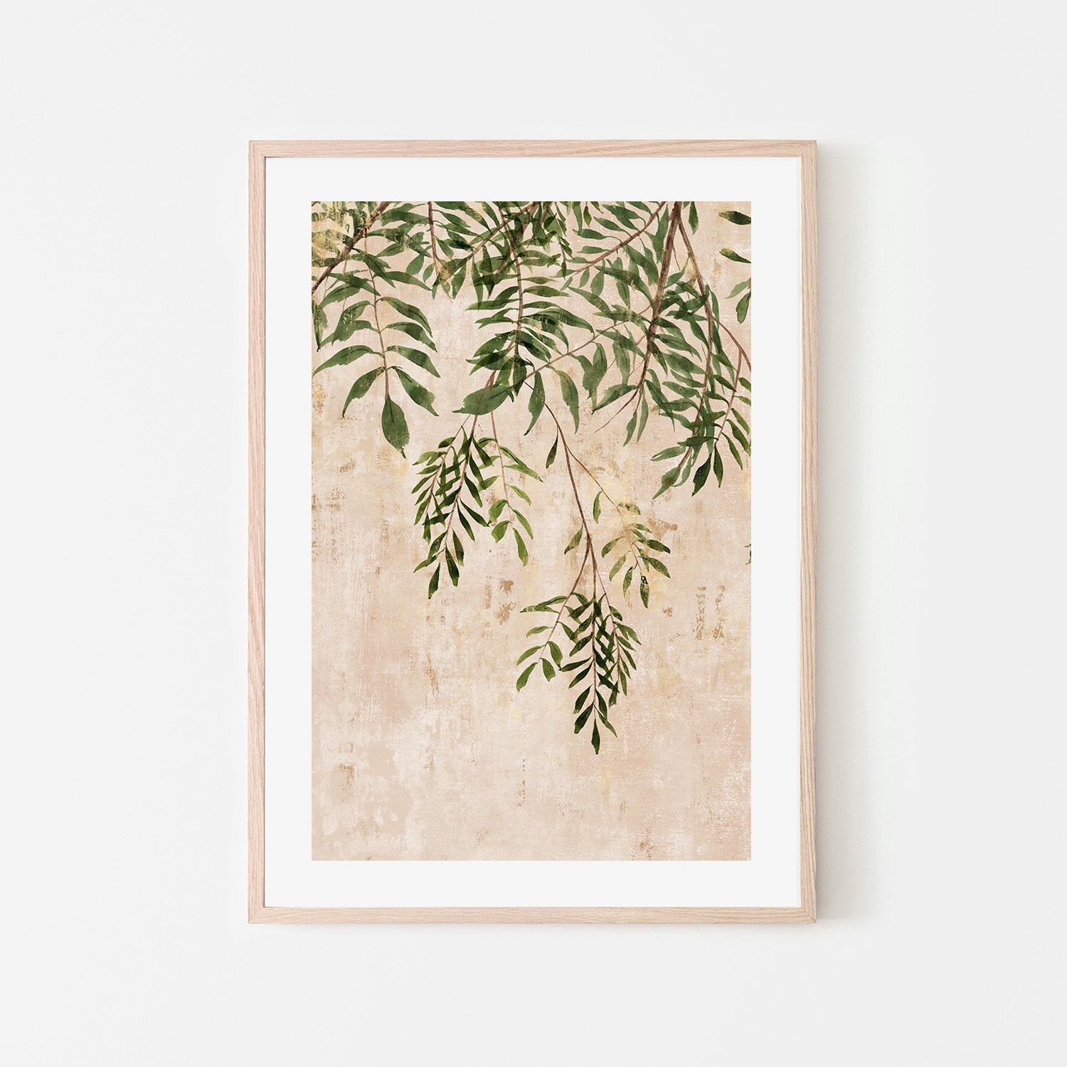 wall-art-print-canvas-poster-framed-Flourishing Leaves, Style B , By Isabelle Z-6
