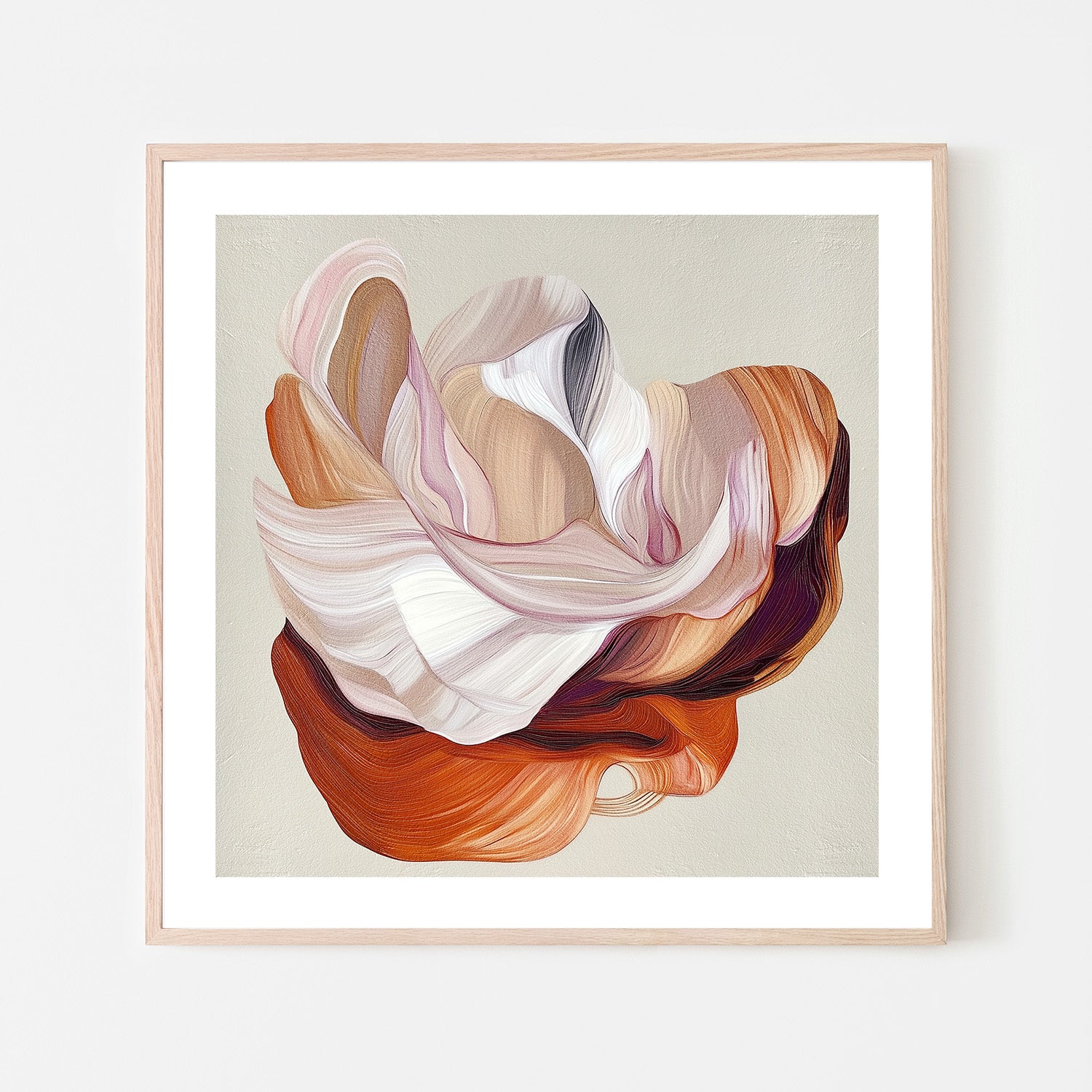 wall-art-print-canvas-poster-framed-Flow Flower, Style B-6
