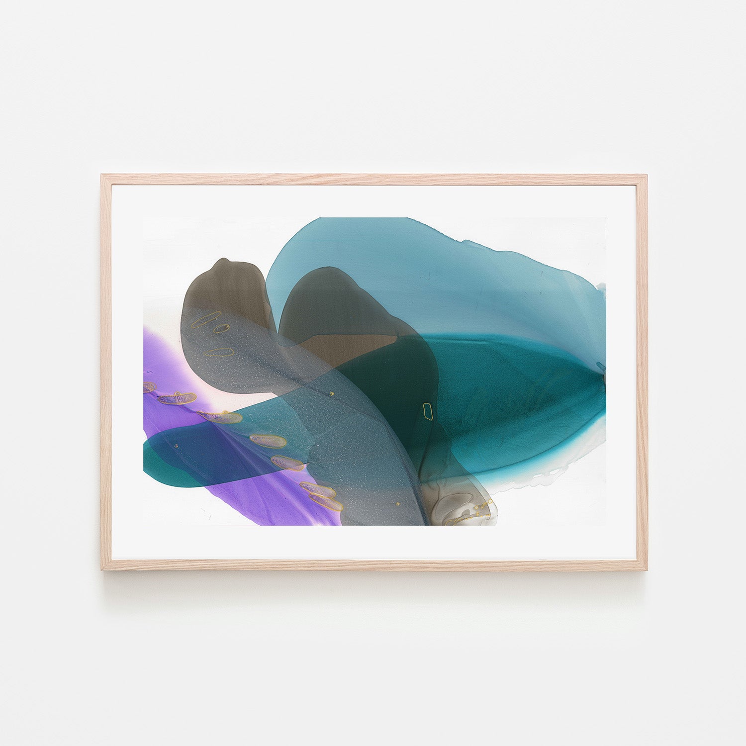 wall-art-print-canvas-poster-framed-Flow of Tranquil Colors-6