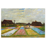 wall-art-print-canvas-poster-framed-Flower Beds In Holland, Van Gogh-by-Gioia Wall Art-Gioia Wall Art