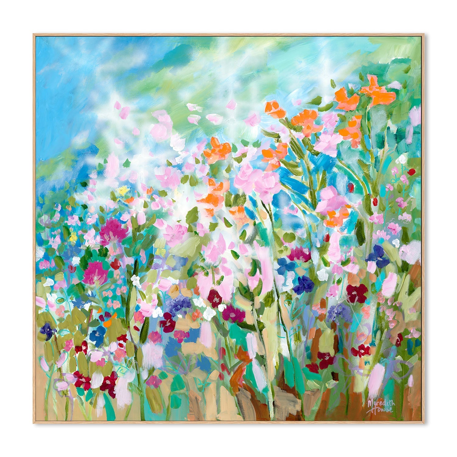 wall-art-print-canvas-poster-framed-Flower Break Dance , By Meredith Howse-4