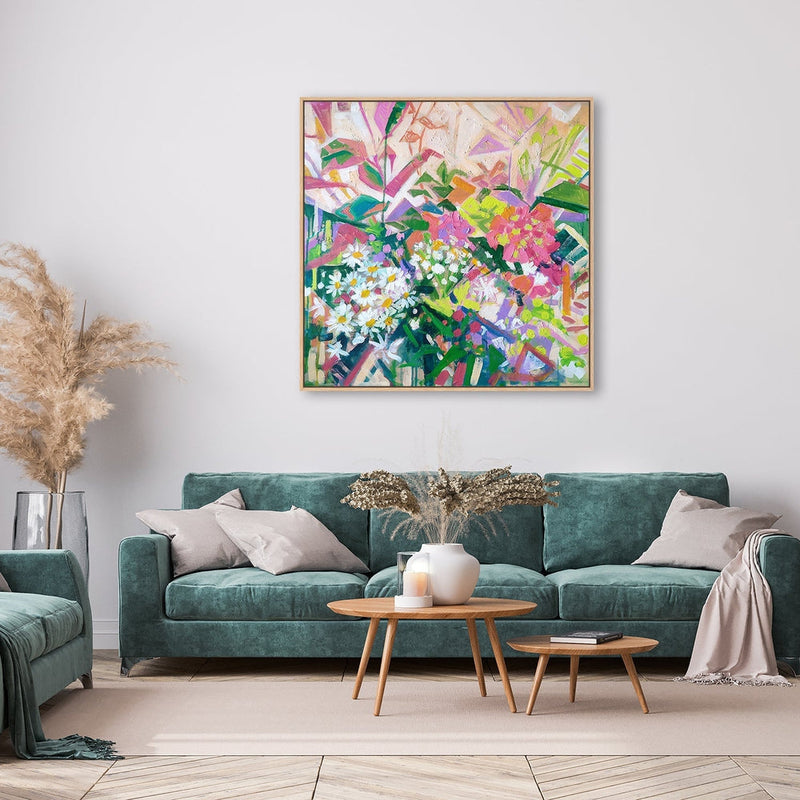 wall-art-print-canvas-poster-framed-Flower Festival-by-Ekaterina Prisich-Gioia Wall Art
