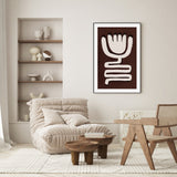 wall-art-print-canvas-poster-framed-Flower Symbol , By Treechild-GIOIA-WALL-ART