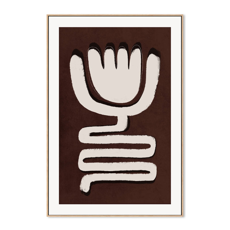 wall-art-print-canvas-poster-framed-Flower Symbol , By Treechild-GIOIA-WALL-ART