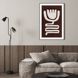 wall-art-print-canvas-poster-framed-Flower Symbol , By Treechild-GIOIA-WALL-ART