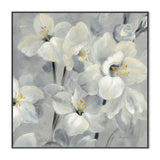 wall-art-print-canvas-poster-framed-Flowers on Grey-by-Silvia Vassileva-Gioia Wall Art