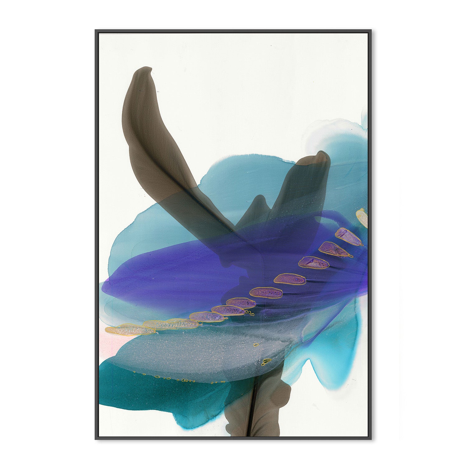 wall-art-print-canvas-poster-framed-Flowing Colors and Organic Forms-3