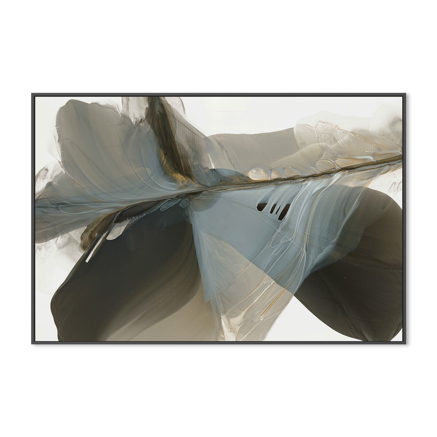 wall-art-print-canvas-poster-framed-Flowing Silhouette of Nature’s Grace-3