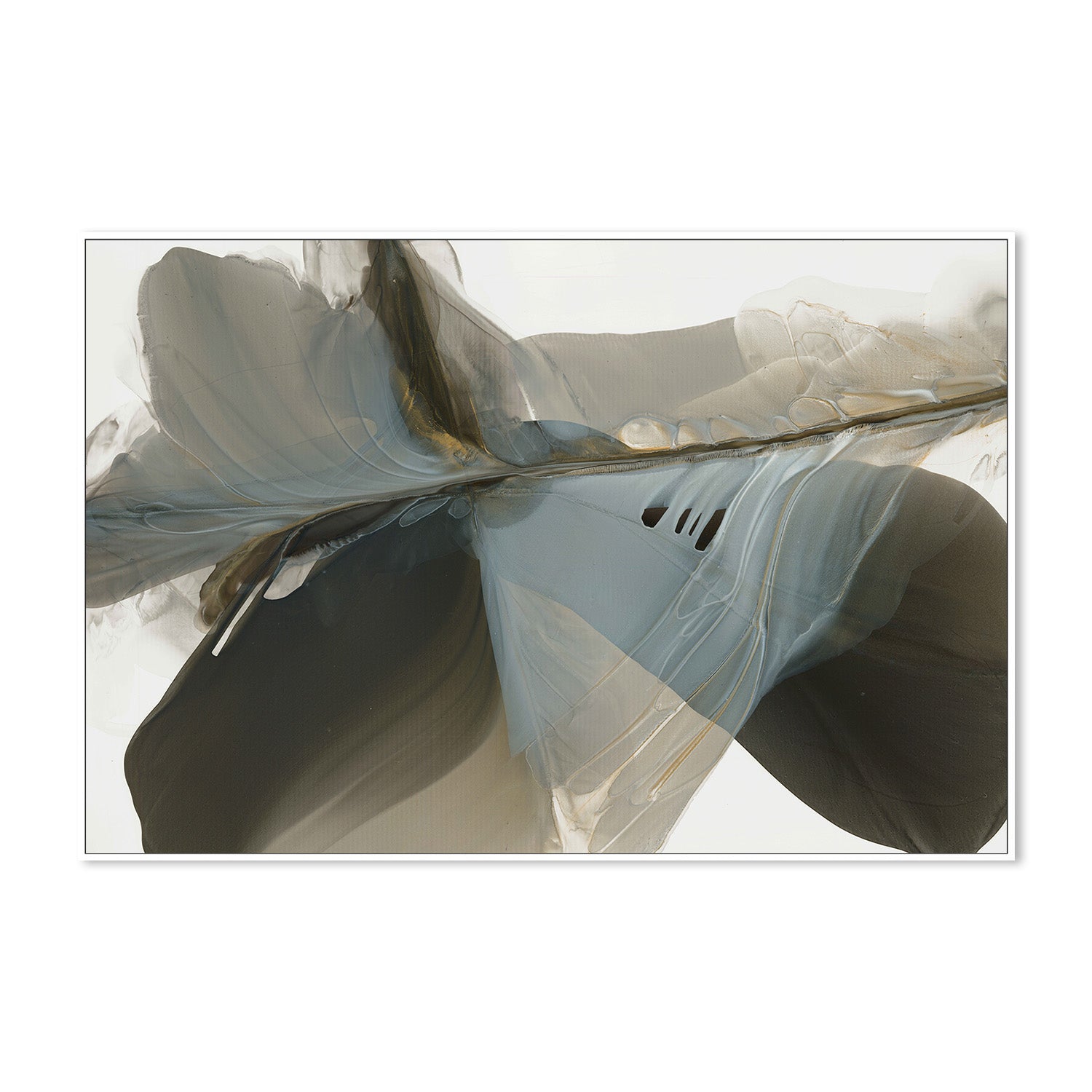 wall-art-print-canvas-poster-framed-Flowing Silhouette of Nature’s Grace-5