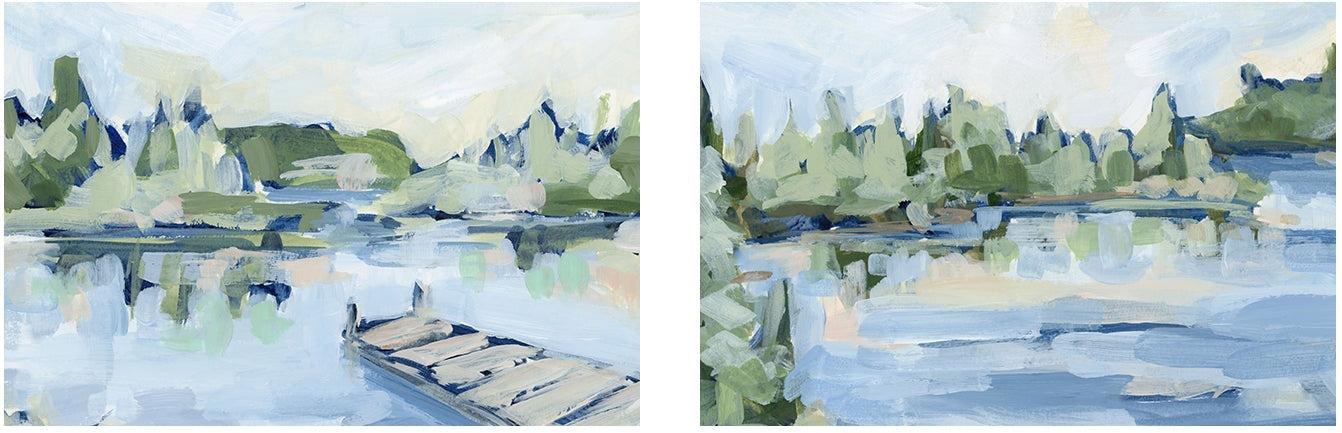 wall-art-print-canvas-poster-framed-Fly Fishing Oasis , Style B & C , Set Of 2, By Jetty Home , By Jetty Home-1