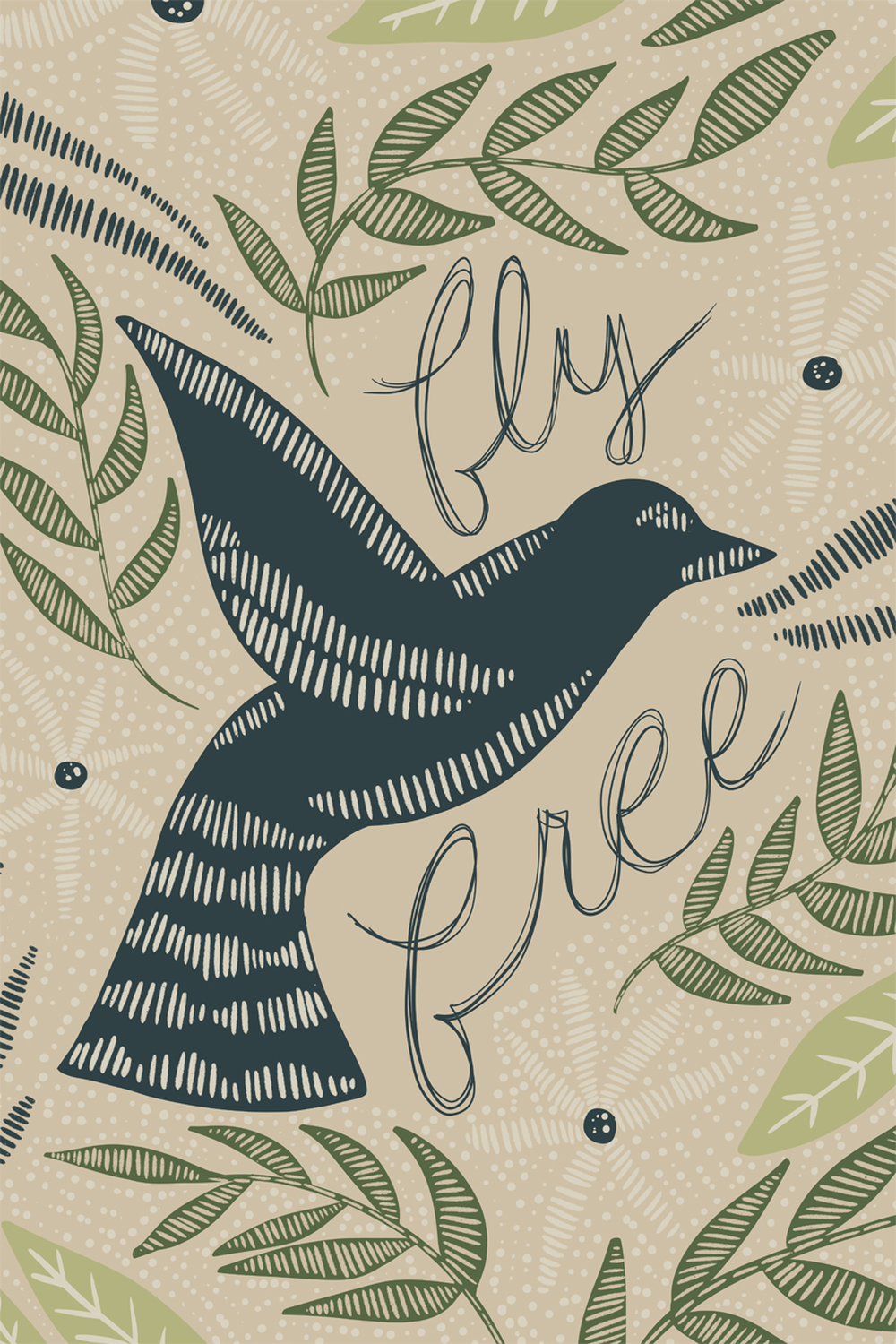 wall-art-print-canvas-poster-framed-Fly Free , By Emily Wood-1