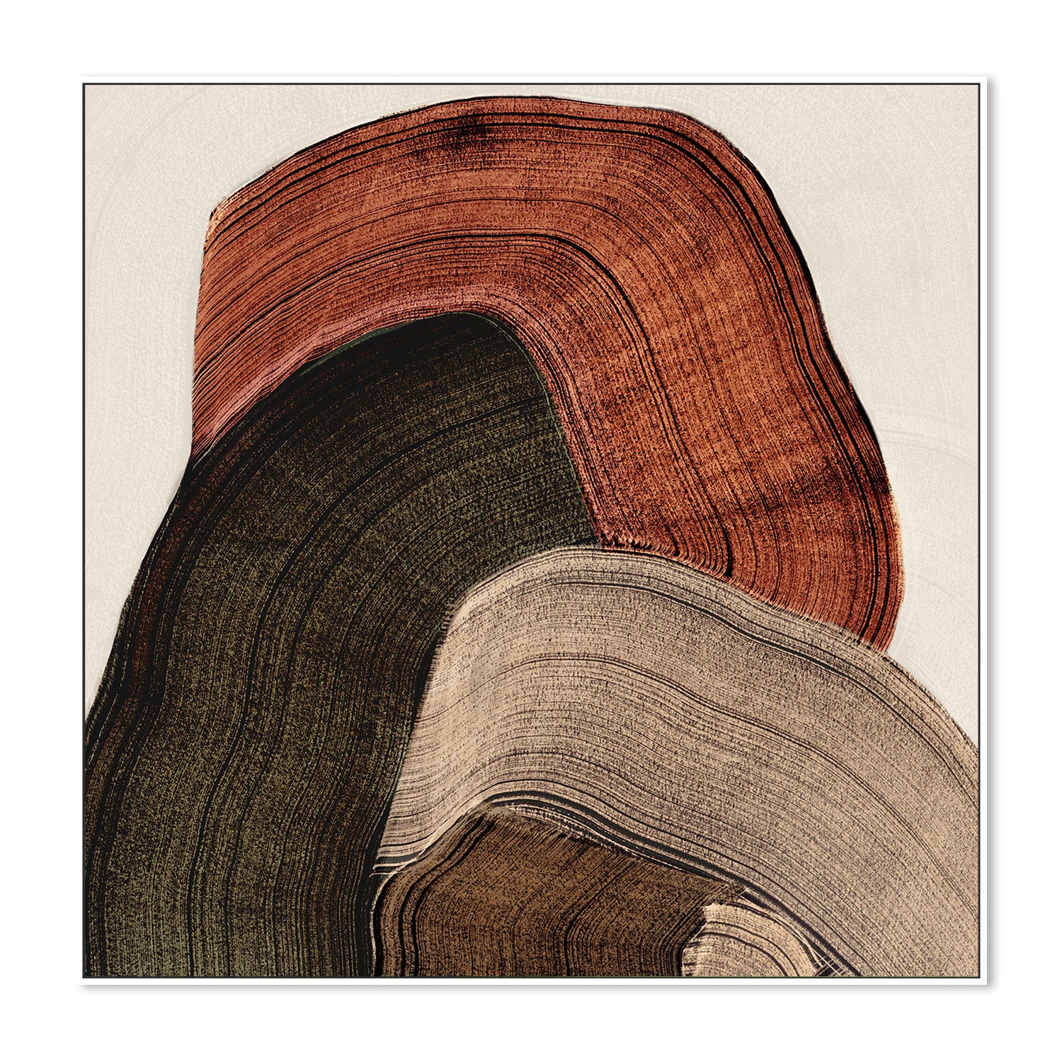 wall-art-print-canvas-poster-framed-Folded Earth, Style A-5