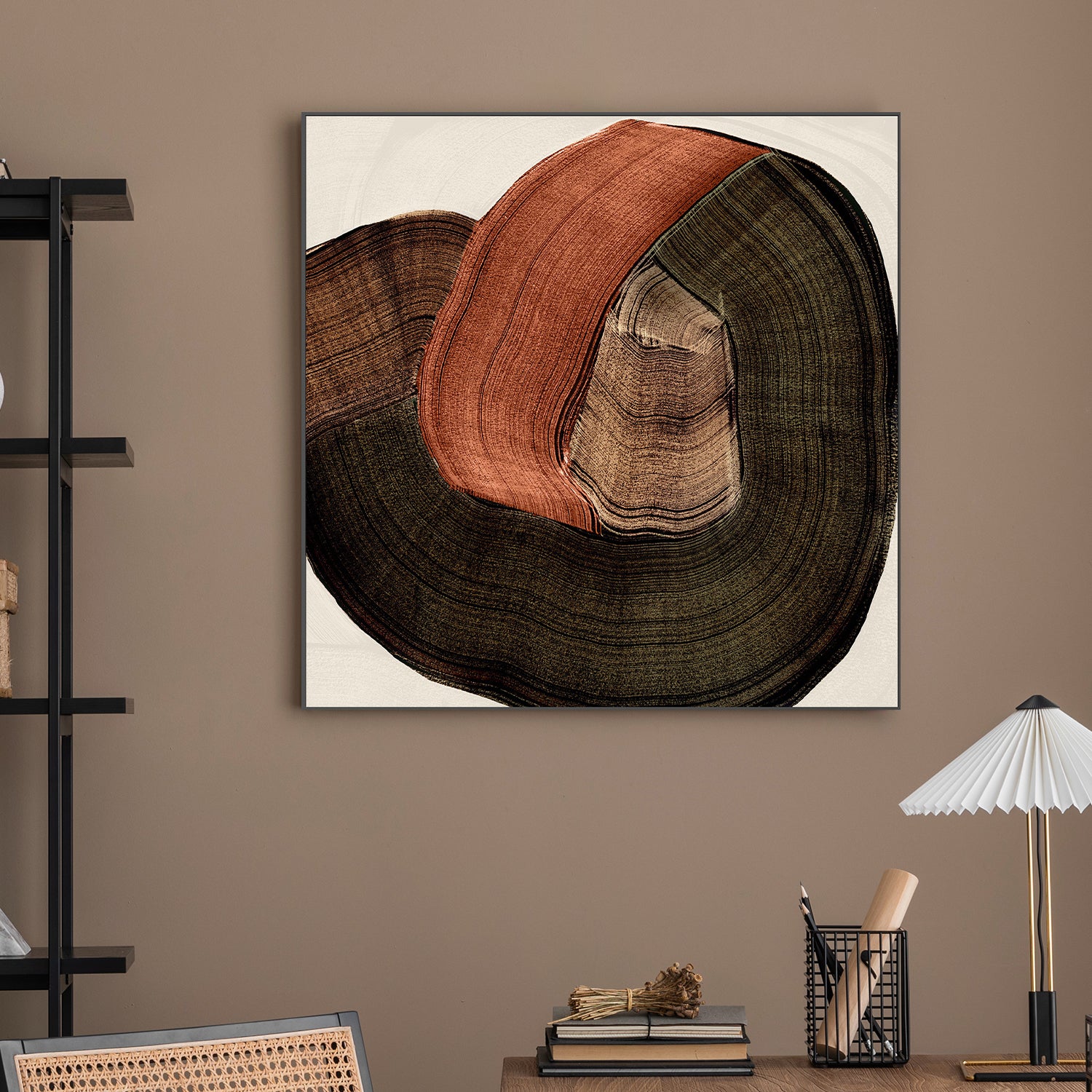 wall-art-print-canvas-poster-framed-Folded Earth, Style B-2