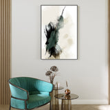 wall-art-print-canvas-poster-framed-Forest Green Abstract, Style A , By Karine Tonial Grimm-GIOIA-WALL-ART
