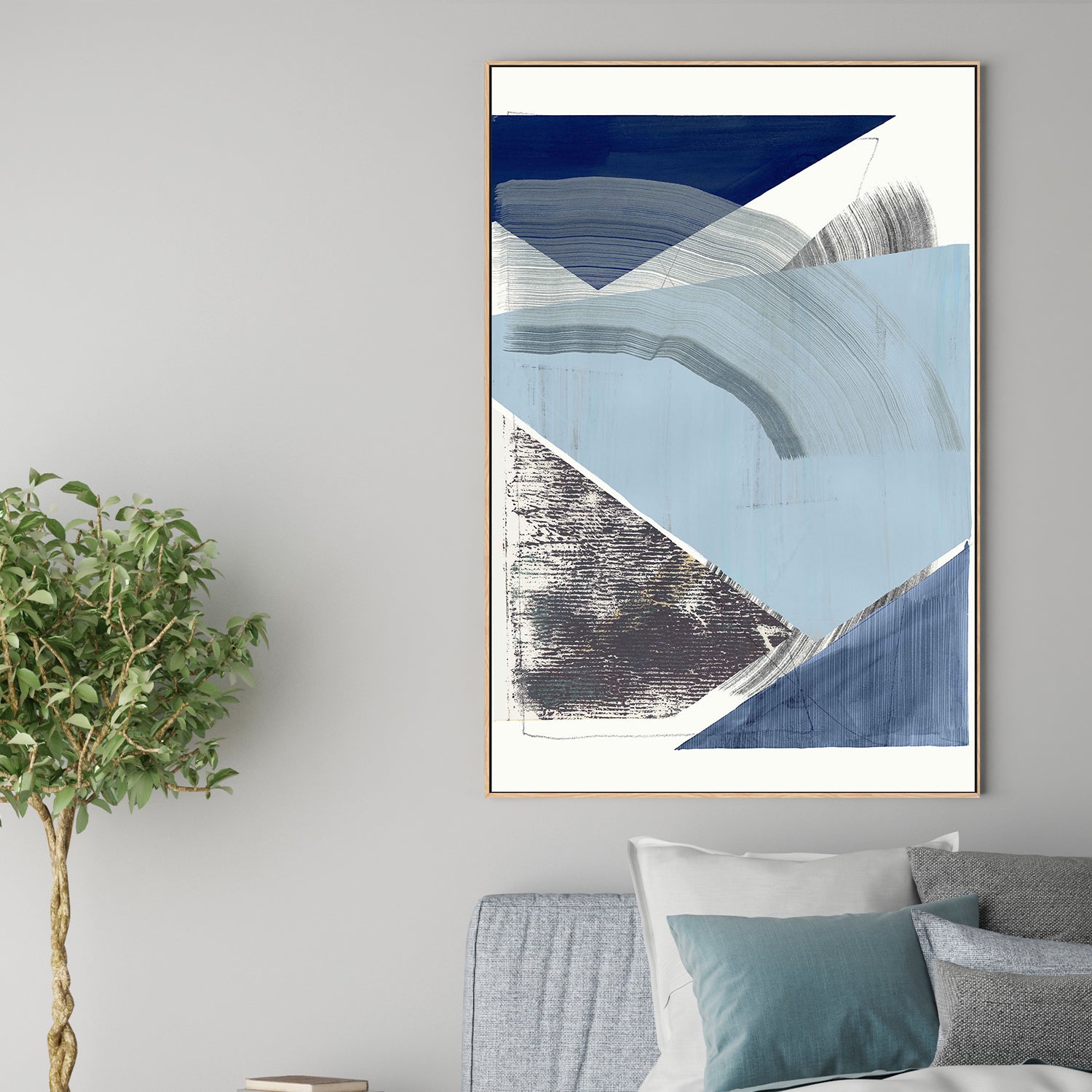 wall-art-print-canvas-poster-framed-Form in Motion, Style B-2
