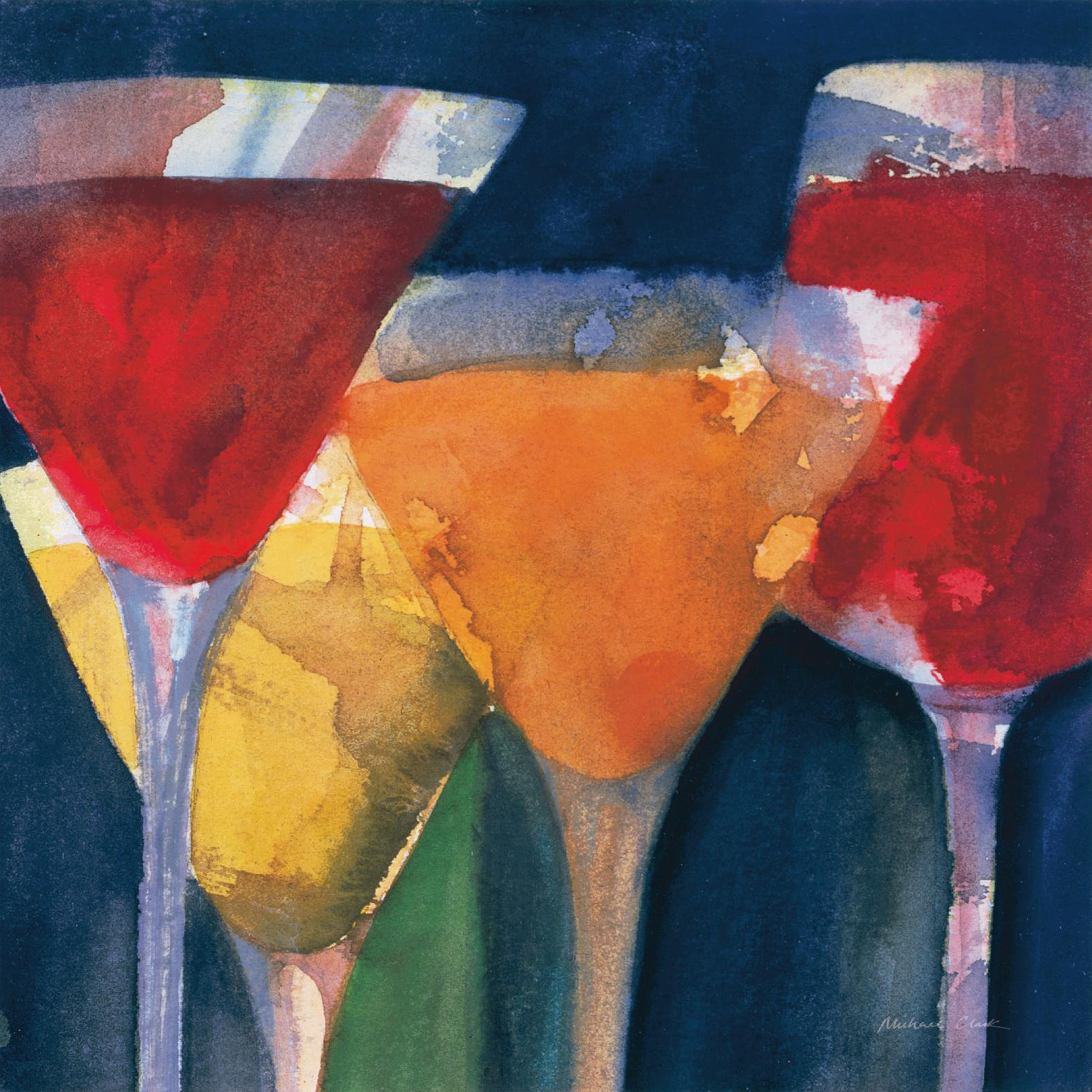 wall-art-print-canvas-poster-framed-Four Mixed Drinks-1