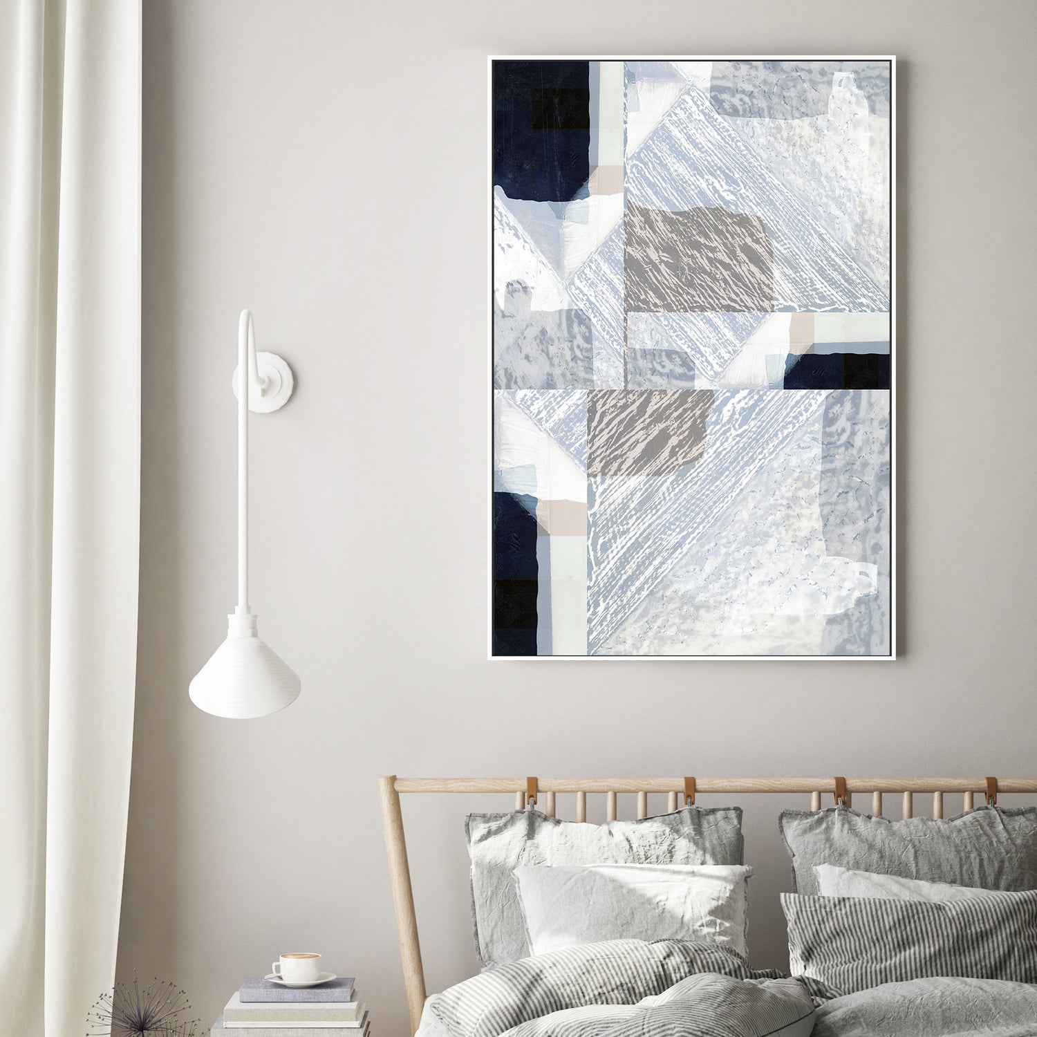 wall-art-print-canvas-poster-framed-Fragmented Form in White-7