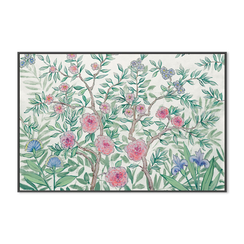 wall-art-print-canvas-poster-framed-French Garden Cream , By Julia Purinton-3