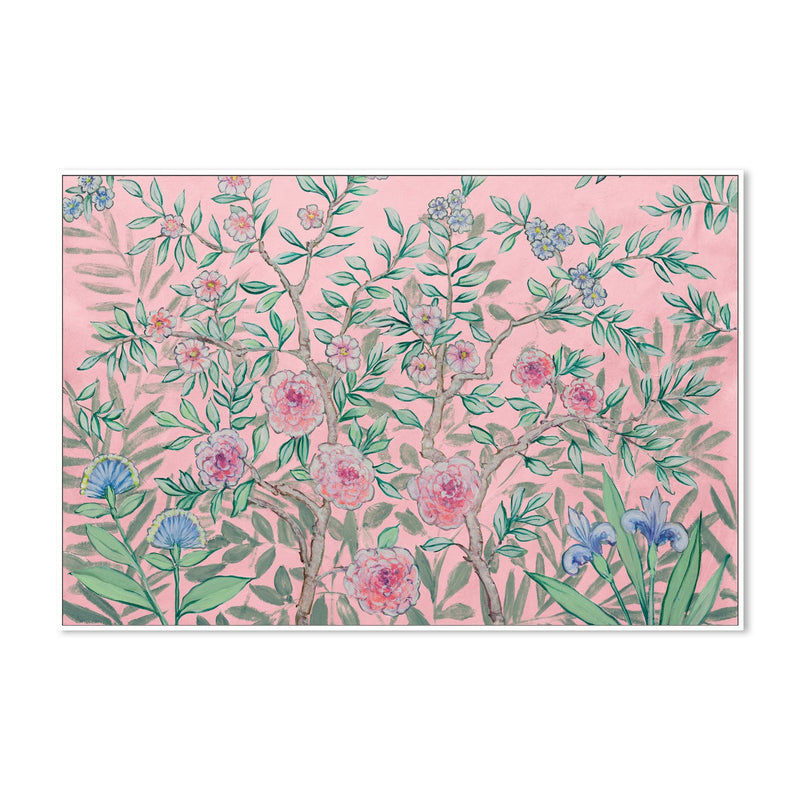 wall-art-print-canvas-poster-framed-French Garden Pink , By Julia Purinton-5