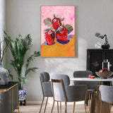 wall-art-print-canvas-poster-framed-Fresh Strawberries , By Lucrecia Caporale-7