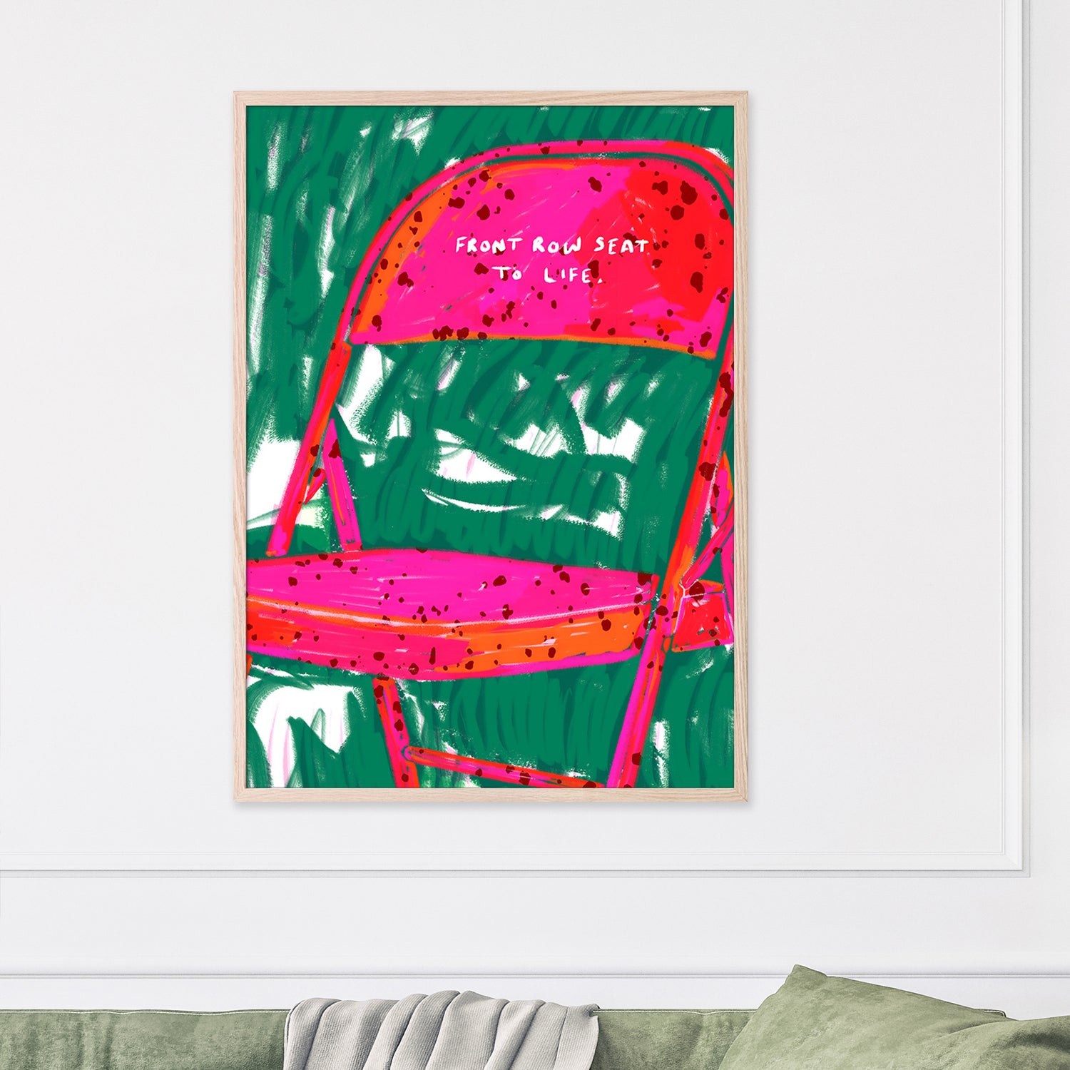 wall-art-print-canvas-poster-framed-Front Row Seat To Life-2