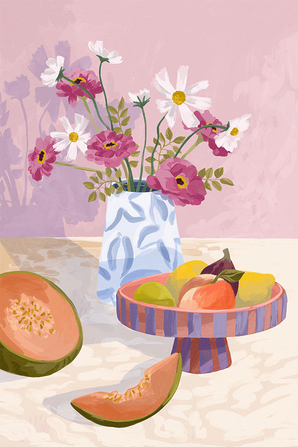 wall-art-print-canvas-poster-framed-Fruit Break-1