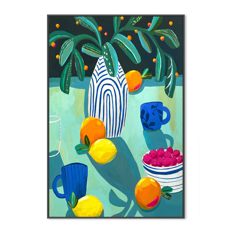 wall-art-print-canvas-poster-framed-Fruit Fete , By Kelly Angelovic-3