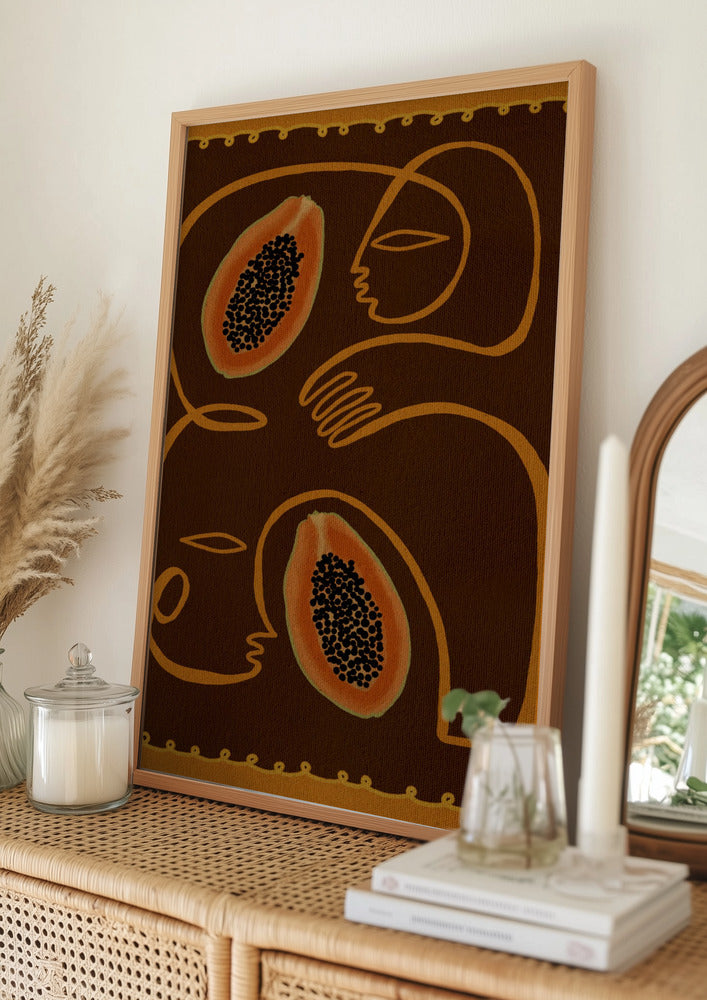 wall-art-print-canvas-poster-framed-Fruit Fiesta, Style D-11