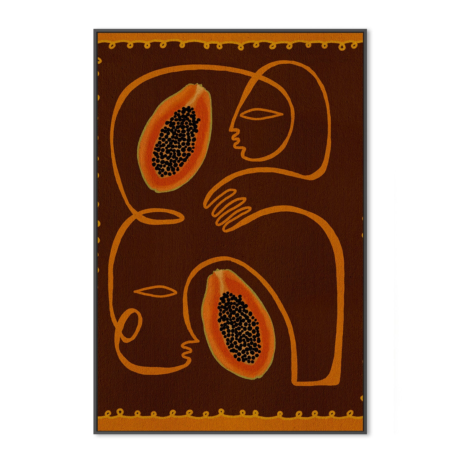 wall-art-print-canvas-poster-framed-Fruit Fiesta, Style D-3
