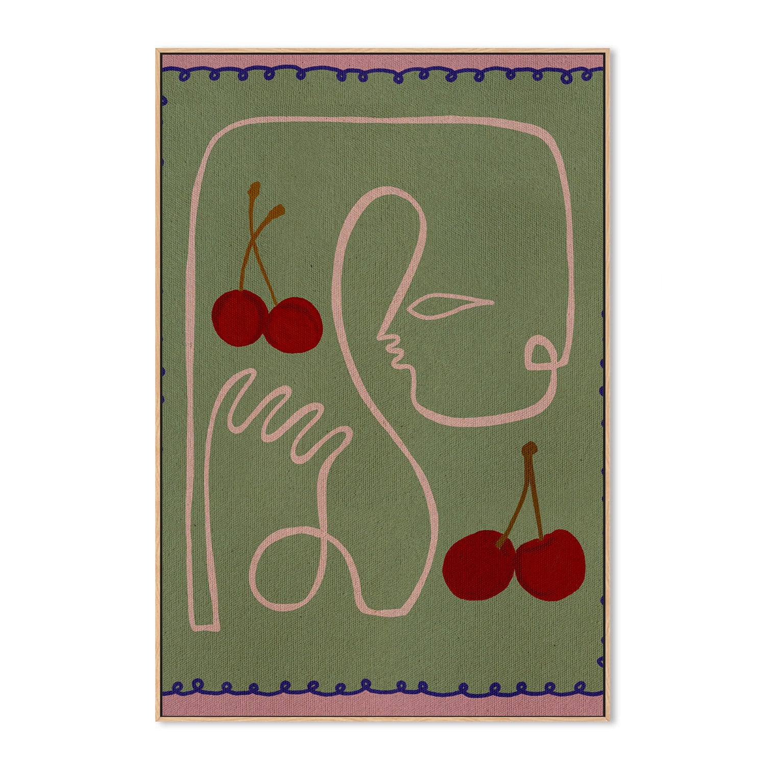wall-art-print-canvas-poster-framed-Fruit Fiesta, Style E-4