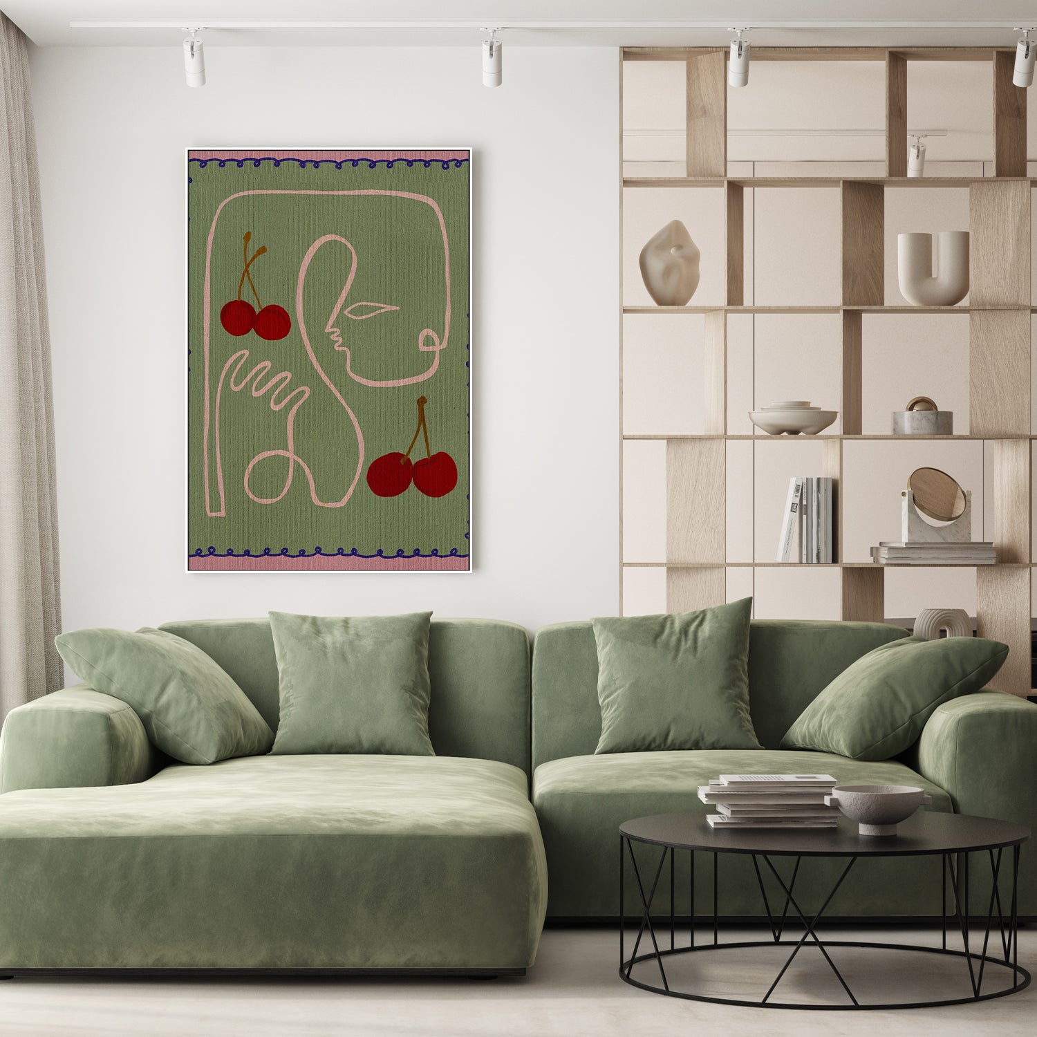 wall-art-print-canvas-poster-framed-Fruit Fiesta, Style E-8