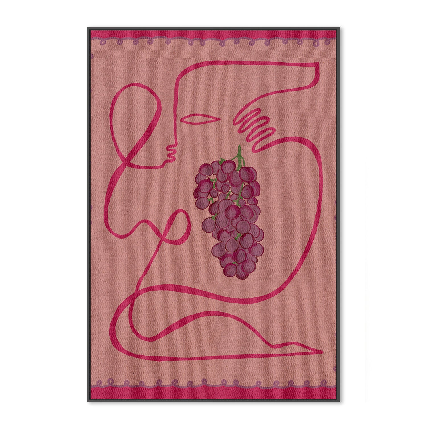 wall-art-print-canvas-poster-framed-Fruit Fiesta, Style F-3