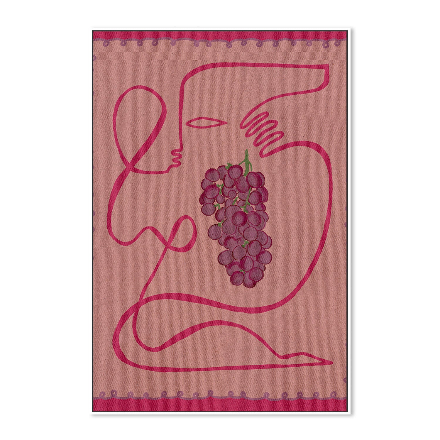 wall-art-print-canvas-poster-framed-Fruit Fiesta, Style F-5