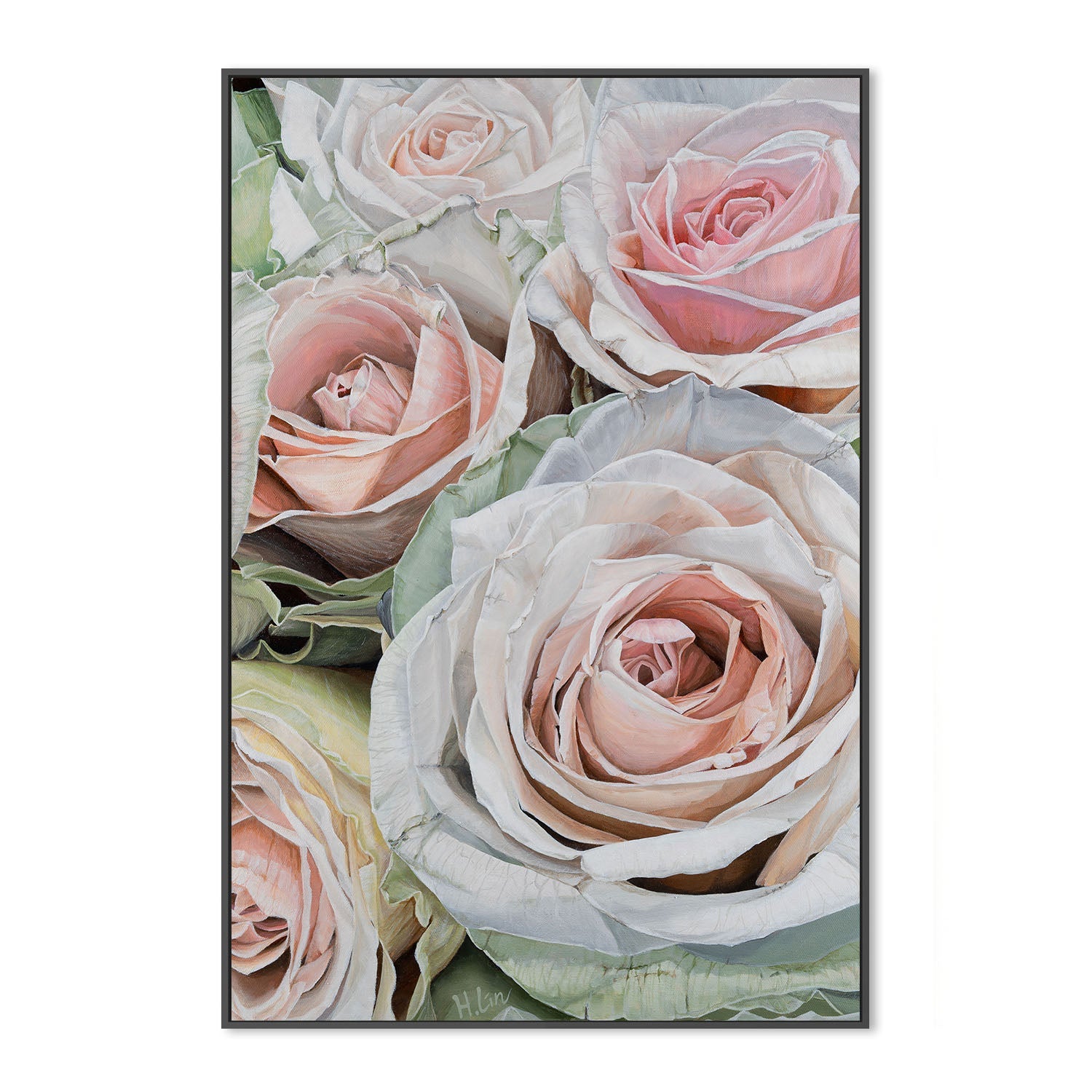 wall-art-print-canvas-poster-framed-Frutteto Roses , By Hsin Lin-3