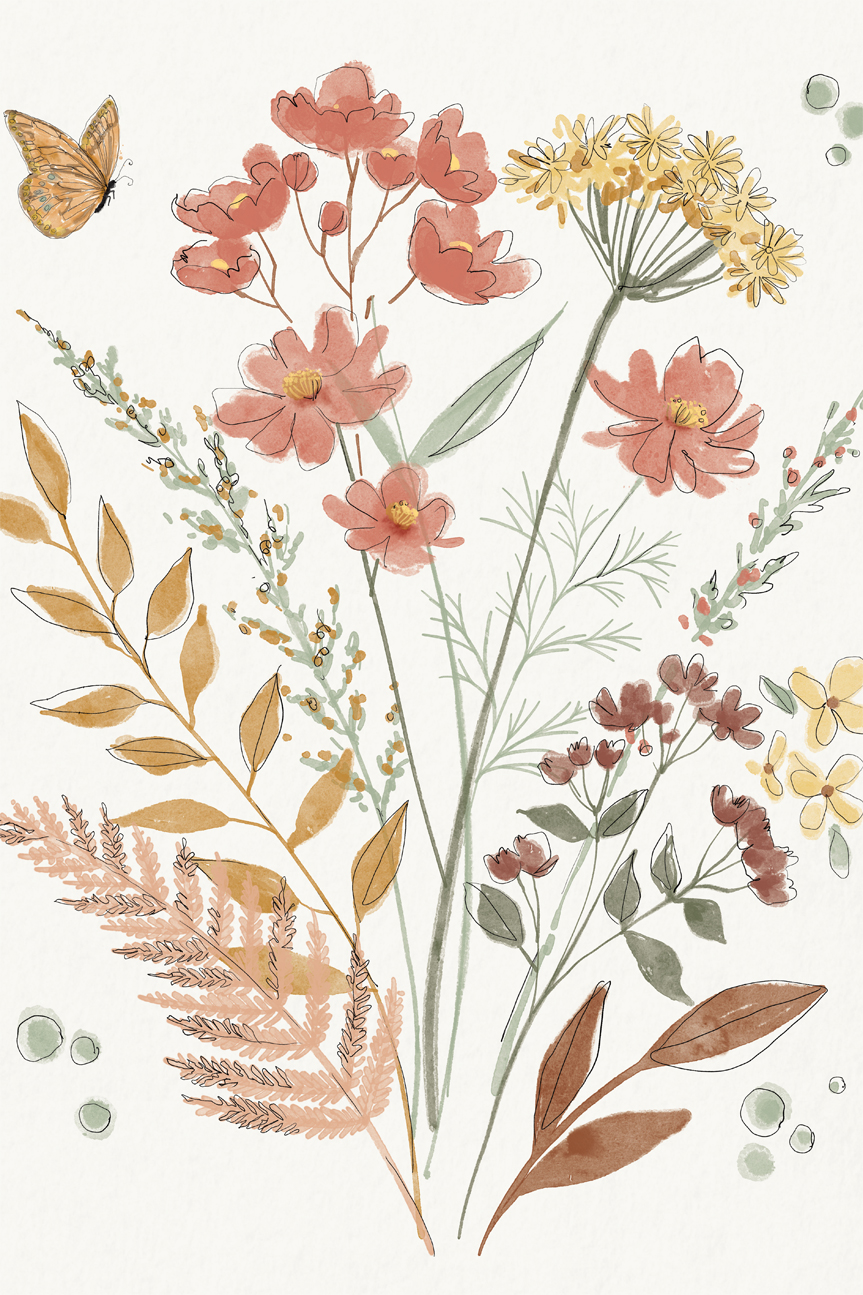 wall-art-print-canvas-poster-framed-Full Bloom, Style B , By Anne Tavoletti-1